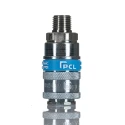 PCL Steel Pneumatic Quick Connect Coupling 1/4 in Female R Thread AC21CM