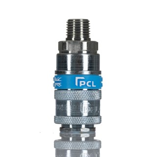 PCL Steel Pneumatic Quick Connect Coupling 1/4 in Female R Thread AC21CM