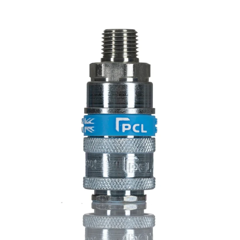 PCL Steel Pneumatic Quick Connect Coupling 1/4 in Female R Thread AC21CM