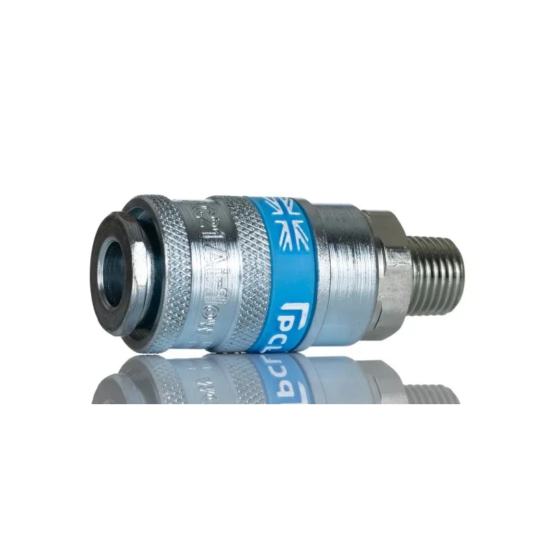 PCL Steel Pneumatic Quick Connect Coupling 1/4 in Female R Thread AC21CM