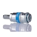 PCL Steel Pneumatic Quick Connect Coupling Male 10mm, Yellow Zinc Passivated Finish AC21T