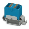 Phoenix Contact Distribution Block 6 Way 800V 32A Blue Polyamide Housing 3273660
