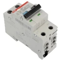 ABB Residual Current Circuit Breaker with Overload Protection, 10A Current Rating, 2-Pole, 30mA Trip Sensitivity, Type DS201