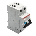 ABB Residual Current Circuit Breaker with Overload Protection 20A 2-Pole 240V AC 30mA Trip Sensitivity 2CSR255180R1204 DS201