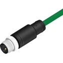 RS PRO Male 4 Way Circular Connector 2 m, 250V, IEC 61076-2-101 Standard, IP67 Rated 201-7102