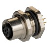 RS PRO Circular Connector Socket, Female, 8 Contacts, Rear Mount, M12 Size, IP67 Rated IP67