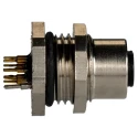 RS PRO Circular Connector Socket, Female, 8 Contacts, Rear Mount, M12 Size, IP67 Rated IP67