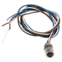 RS PRO Circular Connector, 4 Contacts, Front Mount, M8 Socket Female, IP67, 3A, 30V Threaded, Brass Housing IP67