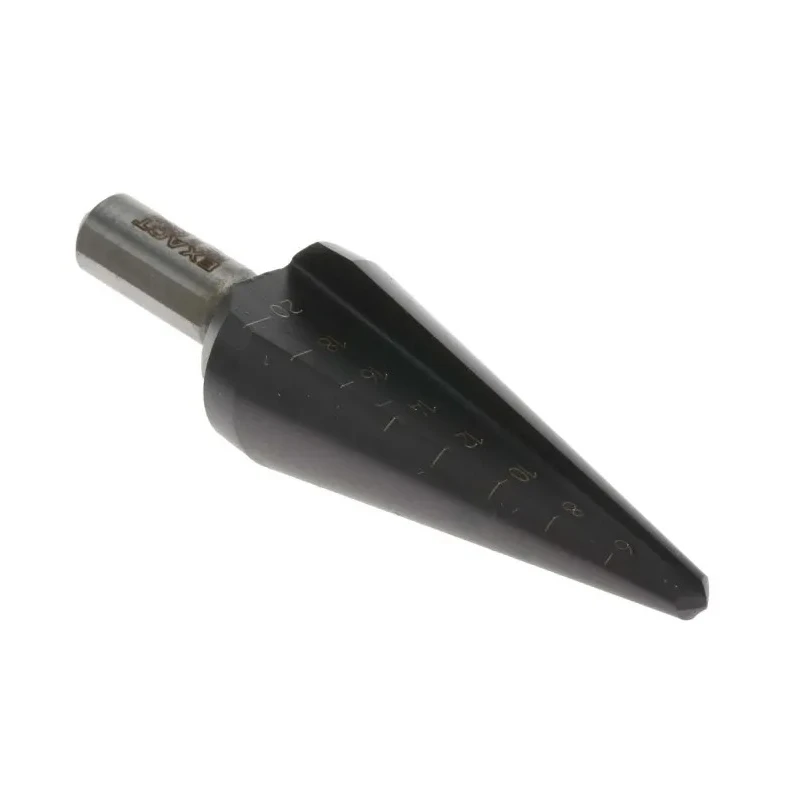 EXACT HSS Drill Bit, 4 mm to 20 mm Diameter, Sheet Metal Hole Cutter, TiAlN Coated 4450112