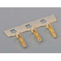 Molex 205342 Series Female Crimp Terminal, Gold Plated Copper Alloy, 6.5A Current, 24-26 AWG Wire 2053425128