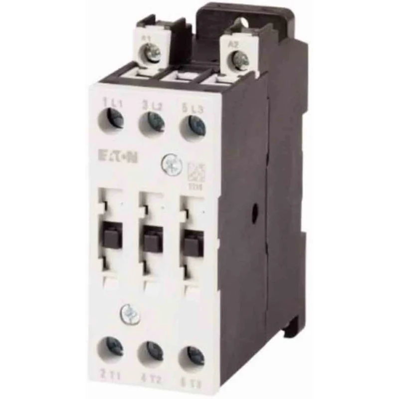 Eaton Motor Control Contactor, 24V DC Coil, 3-Pole, 25 A, 11 kW, 660V, DIN Rail Mount DILMT7