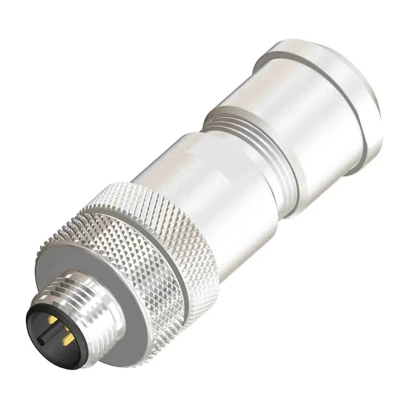 RS PRO Circular Connector, 4 Contacts, Screw Mount, M12 Size, Plug Male, IP67 Rated 201-7153