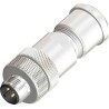 RS PRO Circular Connector, 4 Contacts, Screw Mount, M12 Size, Plug Male, IP67 Rated 201-7153