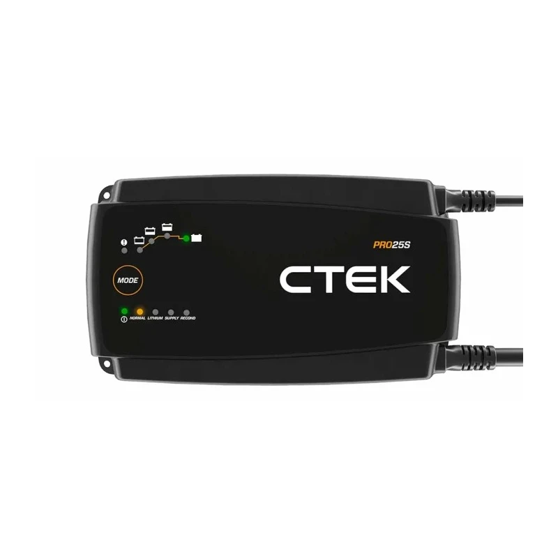 CTEK PRO25S Automotive Battery Charger for 12V LiFePO4 Batteries 2.9 A 395W with UK Plug PRO 25 S UK