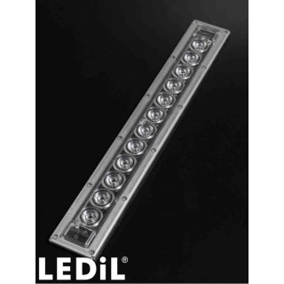 Ledil VIOLET-12X1 Series 12-Way Rectangular Silicone LED Lens 20° Viewing Angle FN17294_VIOLET-12X1-S