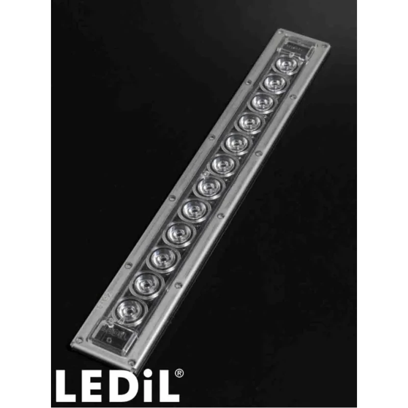 Ledil VIOLET-12X1 Series 12-Way Rectangular Silicone LED Lens 20° Viewing Angle FN17294_VIOLET-12X1-S