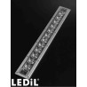 Ledil VIOLET-12X1 Series 12-Way Rectangular Silicone LED Lens 20° Viewing Angle FN17294_VIOLET-12X1-S