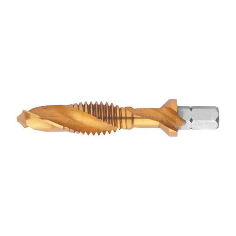 EXACT Threading Tap M10 Thread Spiral Flute Metric Standard Right Hand 59mm High Speed Steel 4405926