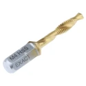 EXACT Threading Tap, M4 Thread, Metric Standard, Spiral Flute, HSS, DIN 3126, 39mm Length 4405922