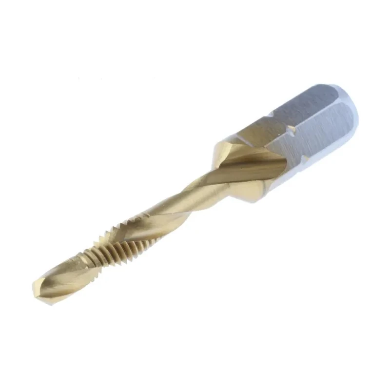 EXACT Threading Tap, M4 Thread, Metric Standard, Spiral Flute, HSS, DIN 3126, 39mm Length 4405922