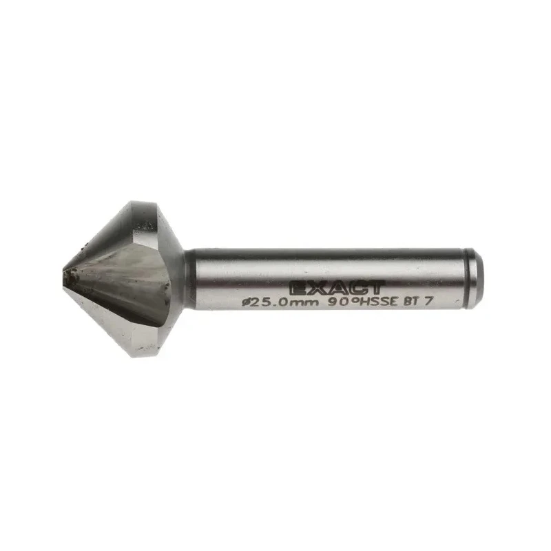 EXACT High Speed Steel-E Drill Bit 25 mm Head Diameter 3 Flute(s) 90° Countersink Angle 67 mm Overall Length 10 mm 4405722