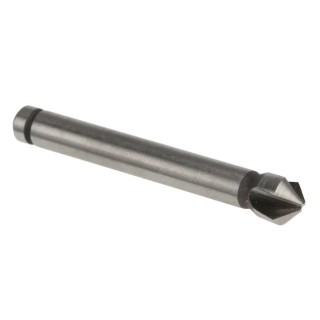 EXACT Hard Metal High Speed Steel Cobalt Drill Bit 6.3 mm Head Diameter 3 Flutes 90° Countersink DIN 335C 4405706