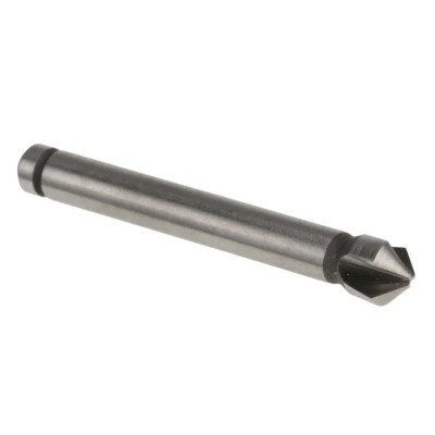 EXACT Hard Metal High Speed Steel Cobalt Drill Bit 6.3 mm Head Diameter 3 Flutes 90° Countersink DIN 335C 4405706