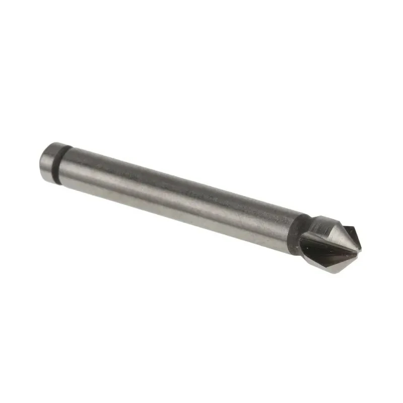 EXACT Hard Metal High Speed Steel Cobalt Drill Bit 6.3 mm Head Diameter 3 Flutes 90° Countersink DIN 335C 4405706