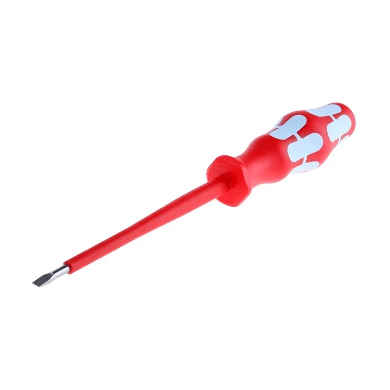 Wera Insulated Screwdriver 100 mm Blade Stainless Steel VDE/1000V Approved 161mm Overall 05022730001