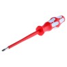 Wera Insulated Screwdriver 100 mm Blade Stainless Steel VDE/1000V Approved 161mm Overall 05022730001
