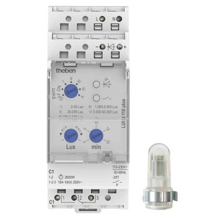 Theben Analogue LUNA 110 plus Twilight Switch 230V ac LUNA 110 plus AL