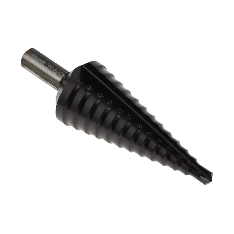 EXACT Drill Bit Set 3-Piece High Speed Steel Step Drill Bits 4 mm Min, 30 mm Max 4450071