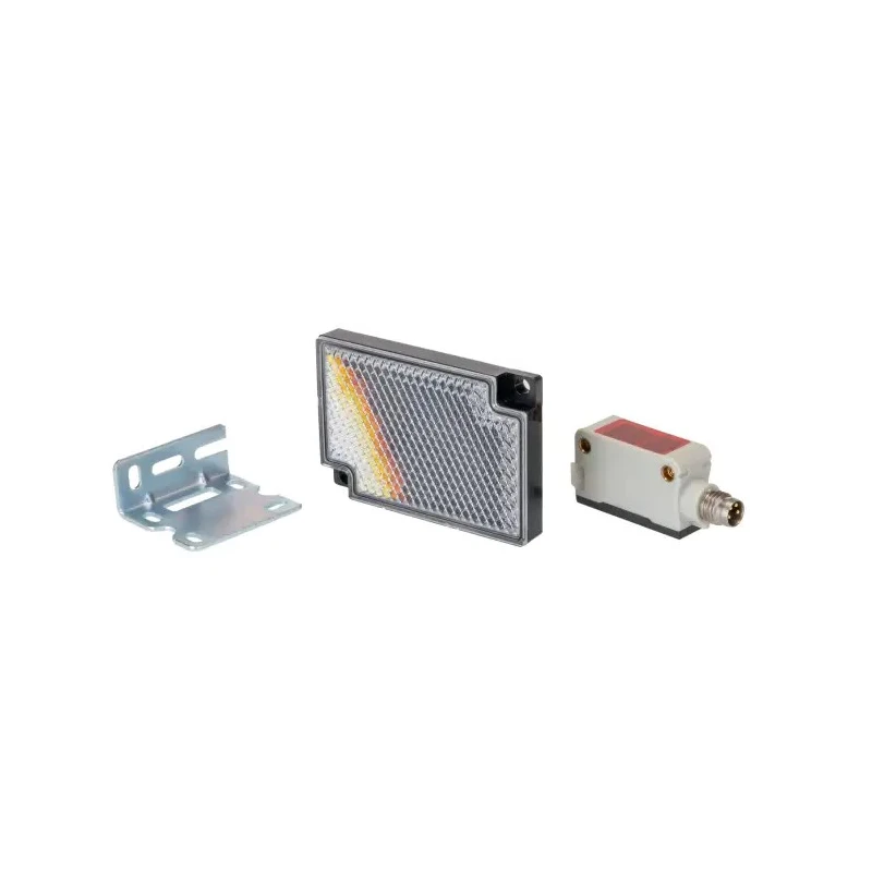 RS PRO Polarised Retro Reflection Photoelectric Sensor Block Style 3 m Detection Range PNP NO/NC Output IP67 IP67