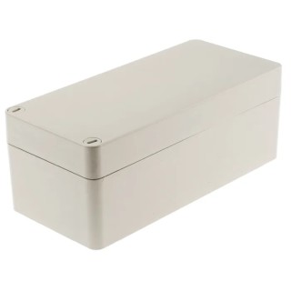 RS PRO Glass Reinforced Plastic Wall Box IP66 100 mm x 120 mm x 260 mm