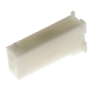 TE Connectivity MATE-N-LOK Wire to Wire Connector Panel Mount, 2 Pole, 600V AC, 9.5A Current, Nylon Housing, Female 172233-1