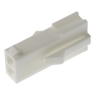 TE Connectivity Mini-Universal MATE-N-LOK Wire to Wire Connector Cable, 2 Pole, Female, Nylon Housing, 600V AC, 9A 794896-1