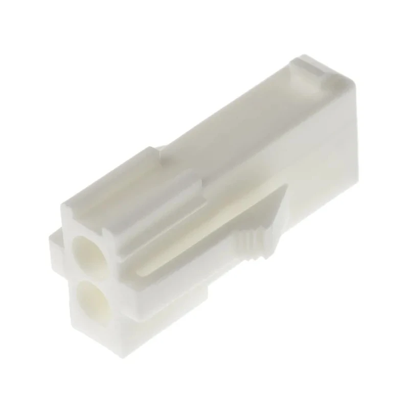 TE Connectivity Mini-Universal MATE-N-LOK Wire to Wire Connector Cable, 2 Pole, Female, Nylon Housing, 600V AC, 9A 794896-1
