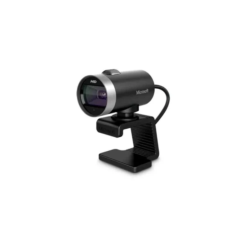 Microsoft USB 2.0 Webcam with 5 MP Effective Pixels, 1280 x 720 Pixel Resolution, 30 fps Frame Rate, 360° Field of 6CH-00002