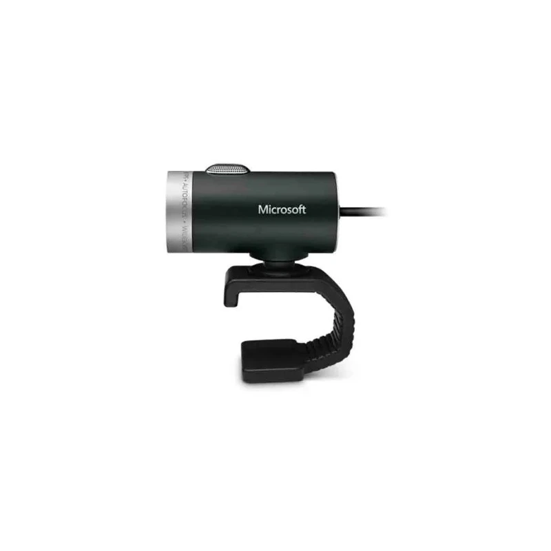 Microsoft USB 2.0 Webcam with 5 MP Effective Pixels, 1280 x 720 Pixel Resolution, 30 fps Frame Rate, 360° Field of 6CH-00002