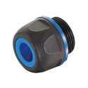 HARTING Han CGM-P F+B Series Blue Polyamide Cable Gland, M25 Thread, 13 mm to 16 mm Cable Diameter, IP69 and 19155035197