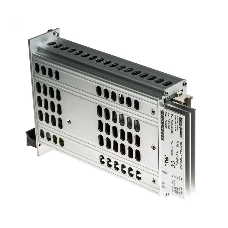 Eplax Switching Power Supply 24V, 60W, Rack Mount, 115-230V AC Input, 2.5A Output Current, Model 116-010066F
