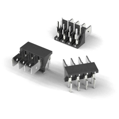 Wurth Elektronik WR-FAST Series Right Angle Through Hole PCB Header, 8 Contact(s), 7.62 mm Pitch, 1 Row 638363122008