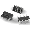 Wurth Elektronik WR-FAST Series Right Angle Through Hole PCB Header 8 Contacts 7.62 mm Pitch 30V 16A 1 Row 638307122008