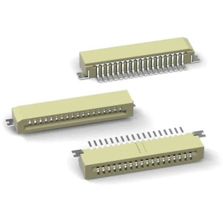 Wurth Elektronik WR-FPC Series Horizontal Surface PCB Header, 30 Contacts, 1 mm Pitch, 1 Row, Shrouded 686130188622