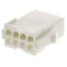 TE Connectivity MATE-N-LOK Wire to Wire Connector Panel Mount, Female Connector, 8 Pole Format, 600V ac, 9A, Nylon 794941-1