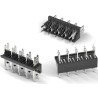 Wurth Elektronik WR-FAST Series Vertical Through Hole PCB Header 7 Contacts 5.08 mm Pitch 1 Row Shrouded 638207222007