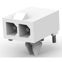TE Connectivity Mini-Universal MATE-N-LOK Series Right Angle Through Hole PCB Header 2 Contacts 4.14 mm Pitch 1-770966-0