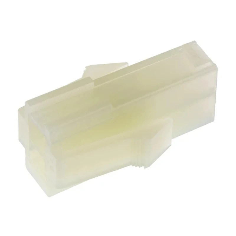 TE Connectivity MATE-N-LOK Wire to Wire Connector Panel Mount 2 Pole 9.5A 600V AC/DC Nylon Housing 172328-1