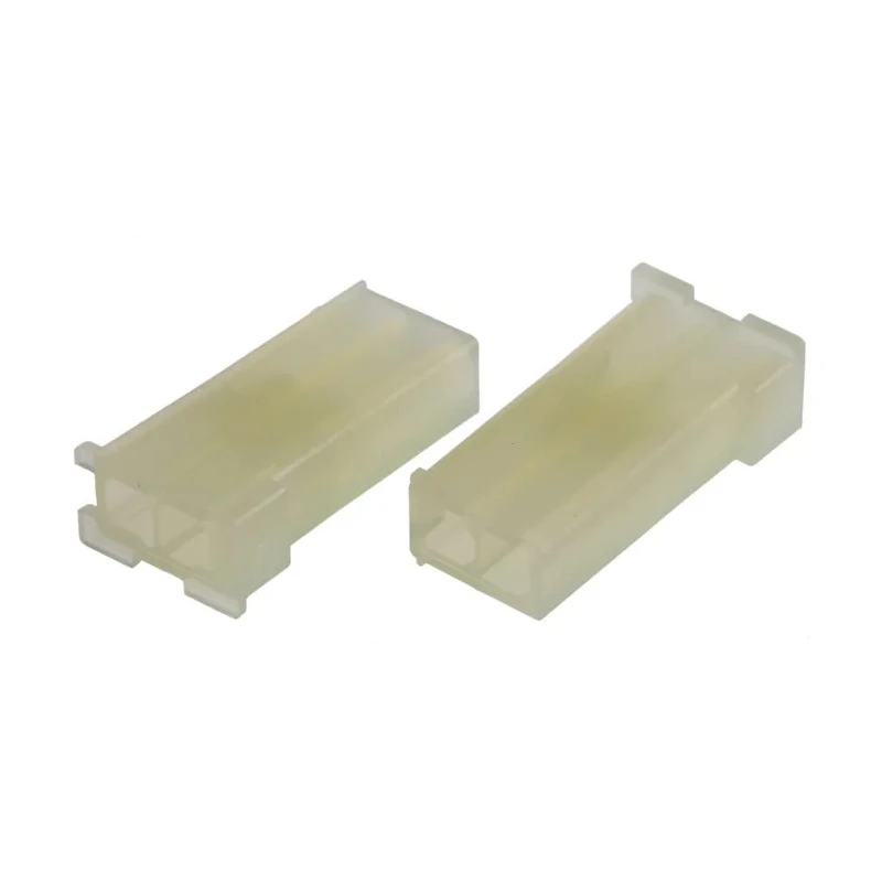 TE Connectivity MATE-N-LOK Wire to Wire Connector Cable 2 Pole 600V AC 9.5A Nylon Housing Female Connector 172343-1