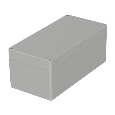 Bopla Flanged Euromas Series Grey Grey Lid ABS Enclosure IP66 100.5 mm x 240.5 mm x 120 mm 03242000